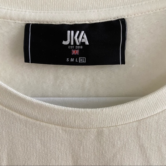 JKA Sweatshirt British Flag Print Logo XL ( NWOT) - Picture 7 of 7